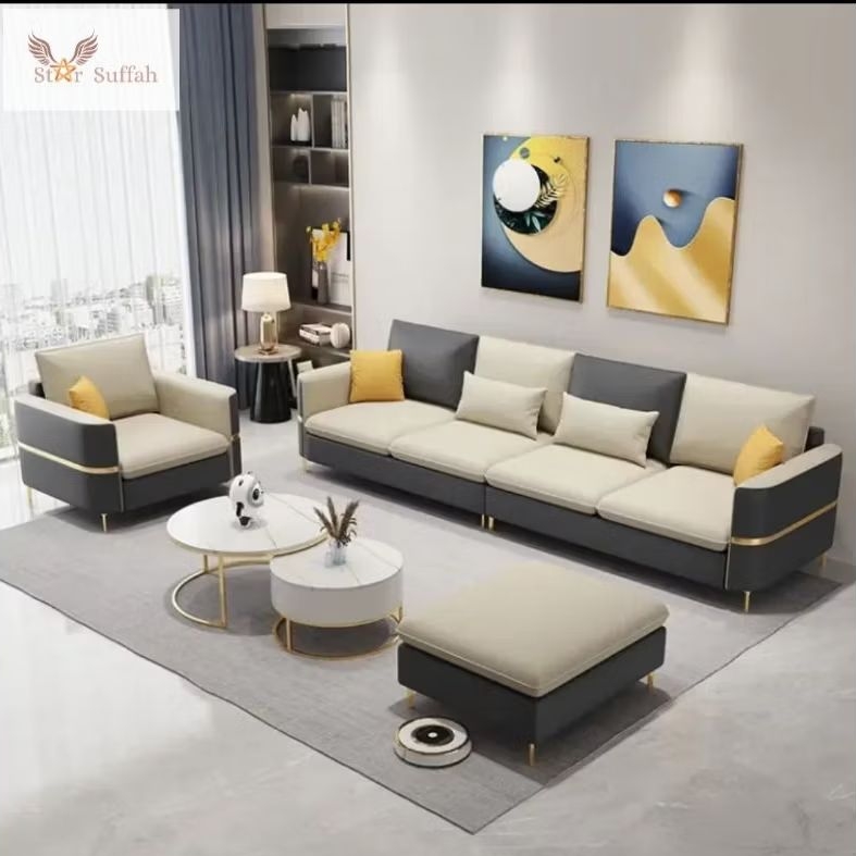 sofa minimalis model bed terkini busa anti kempes kayu jati