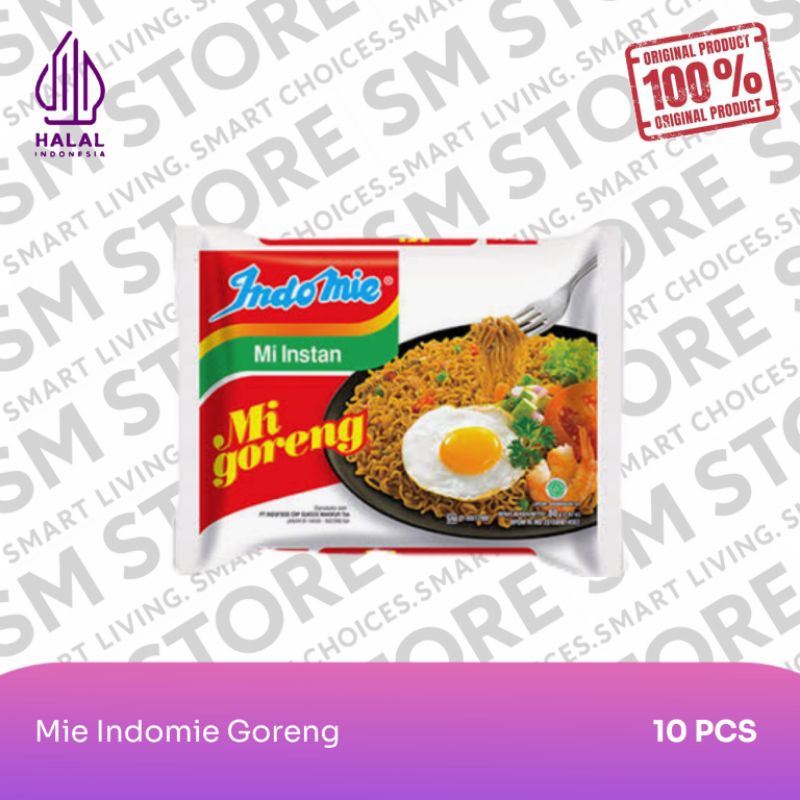 

10 Pcs - Mie Indomie Goreng