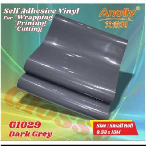 

ROLL Sticker Anolly G1029 Glossy Dark Grey 50Cm x 15Cm / ROLL