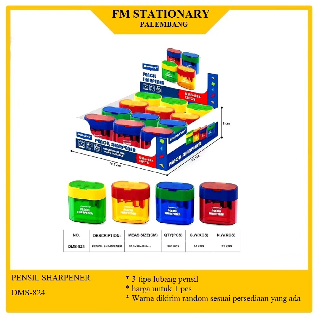 

RAUTAN PERUNCING SERUTAN DAIMARSE DMS 824 1 PACK