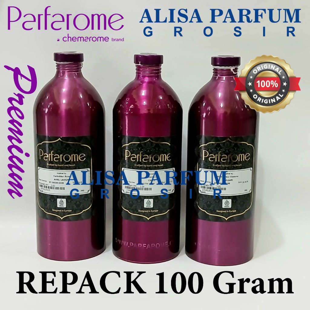 100 gram bibit parfum premium produk parfarome 100% murni
