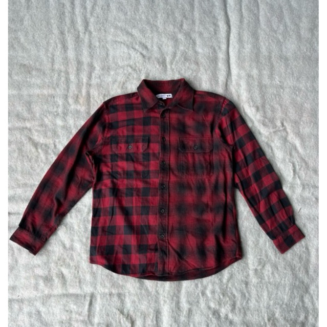 flanel veterano uniqlo
