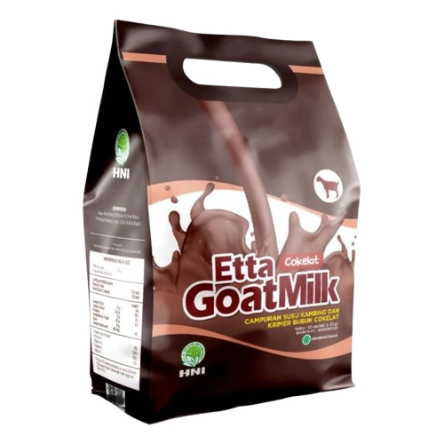 

EGM COKLAT - Ettawa Goat Milk Rasa Coklat enak sekali ( susu kambing bagus untuk tubuh ) isi10 sachet