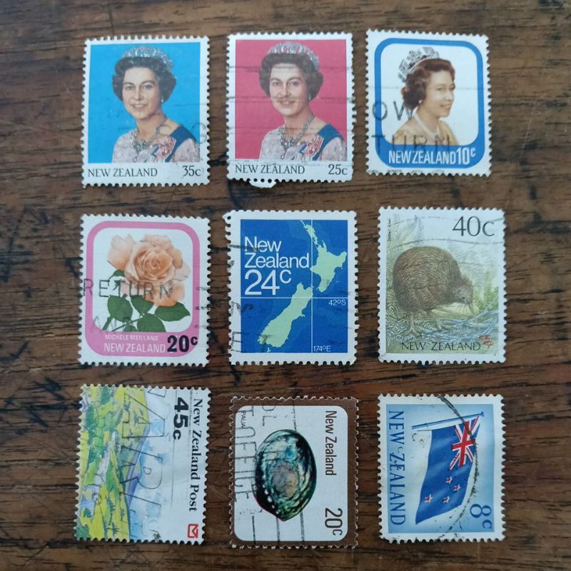 

b45 /perangko New Zealand