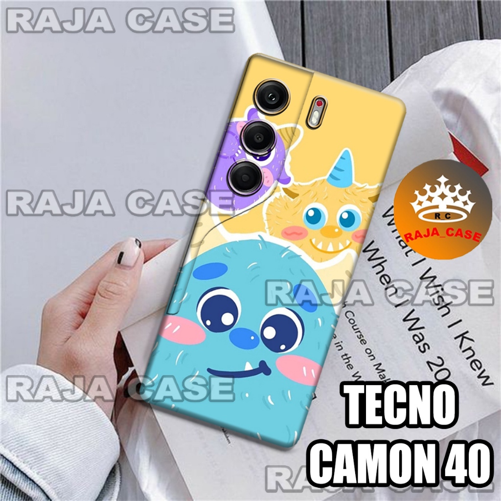 Rc9/Softase karet TECNO CAMON 40 - Motif Cewek - Case Hp TECNO CAMON 40 - Casing TECNO CAMON 40  - S