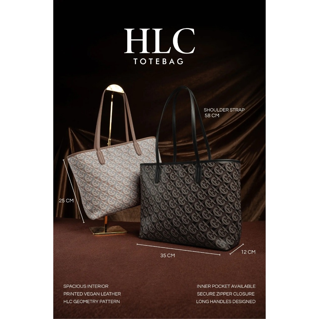 NEW Heylocal Hlc Totebag Tas Totebag Wanita