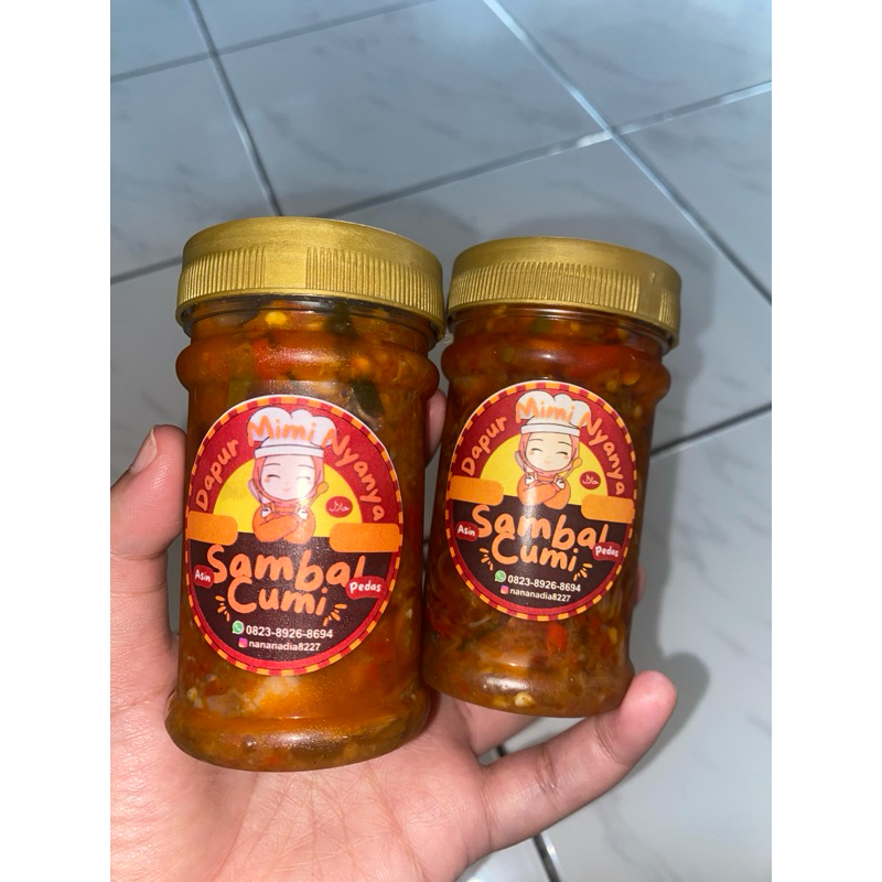 

Sambal cumi asin dapur mimi nyanya