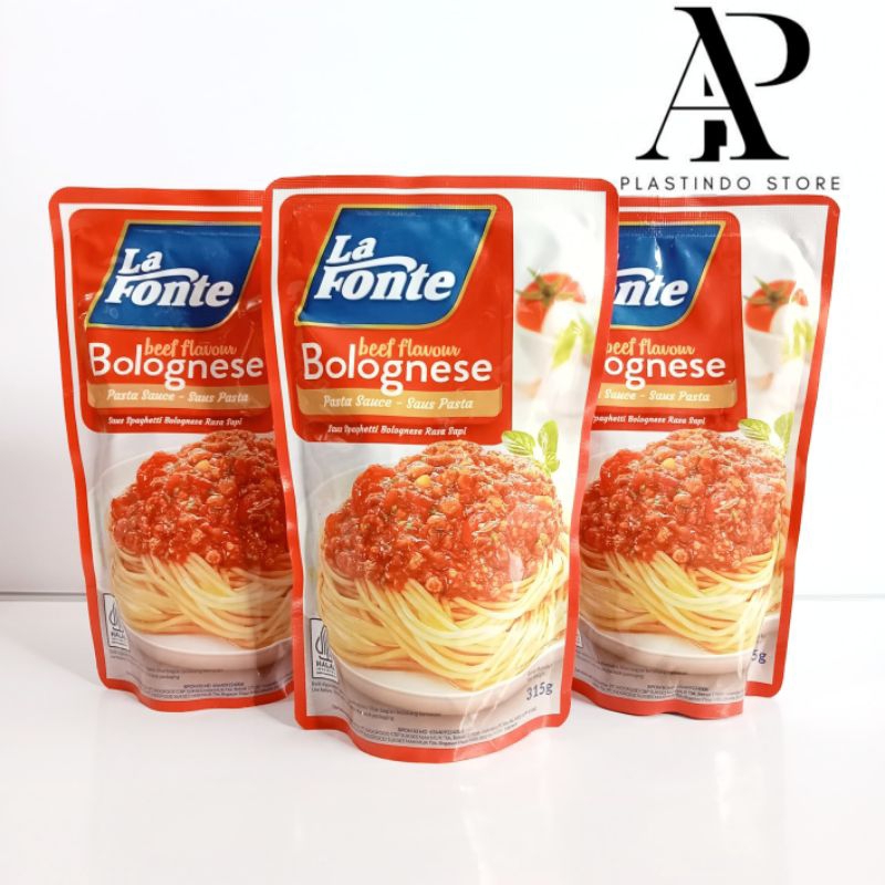 

Saos Lafonte Bolognese Beef 315gr ( Pak ) [ Original ]