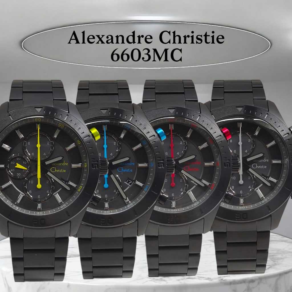 Jam Tangan Pria Alexander Christie AC6603 AC 6603 Garansi Resmi