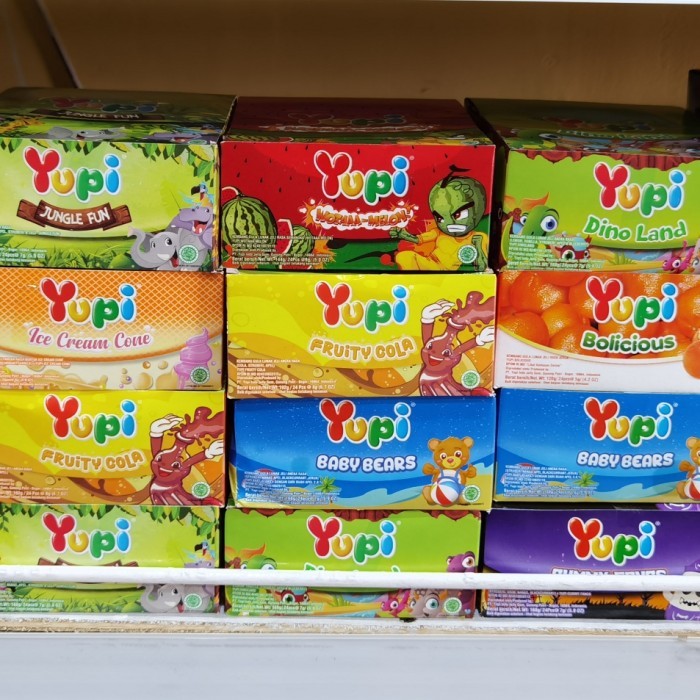 

Aneka Permen Yupi / box isi 24pcs