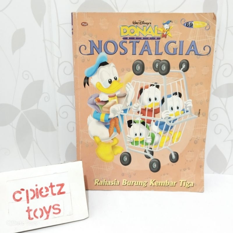 Majalah Komik Donal Bebek Edisi 69 Rahasia Burung Kembar Tiga - Edisi Nostalgia (Tebal) (Second/Prel