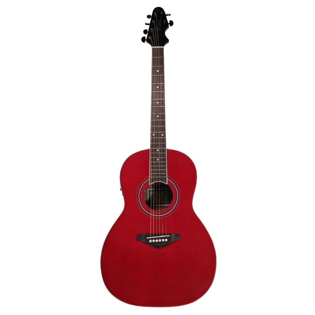 HOMER CiKa One Piece Neck N-Series Gitar Akustik - RED