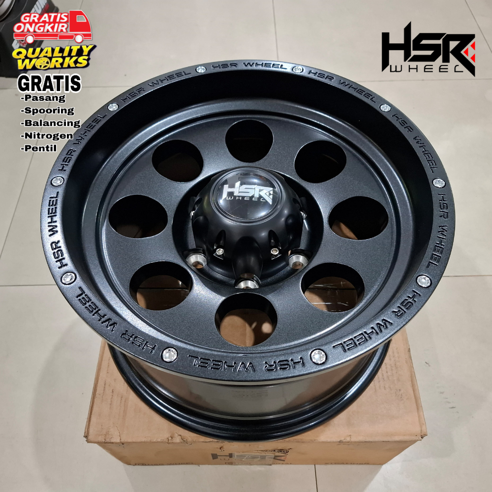 Velg Mobil Opal Blazer Ring 15 Velg Model Offroad HSR Wheel Duffy