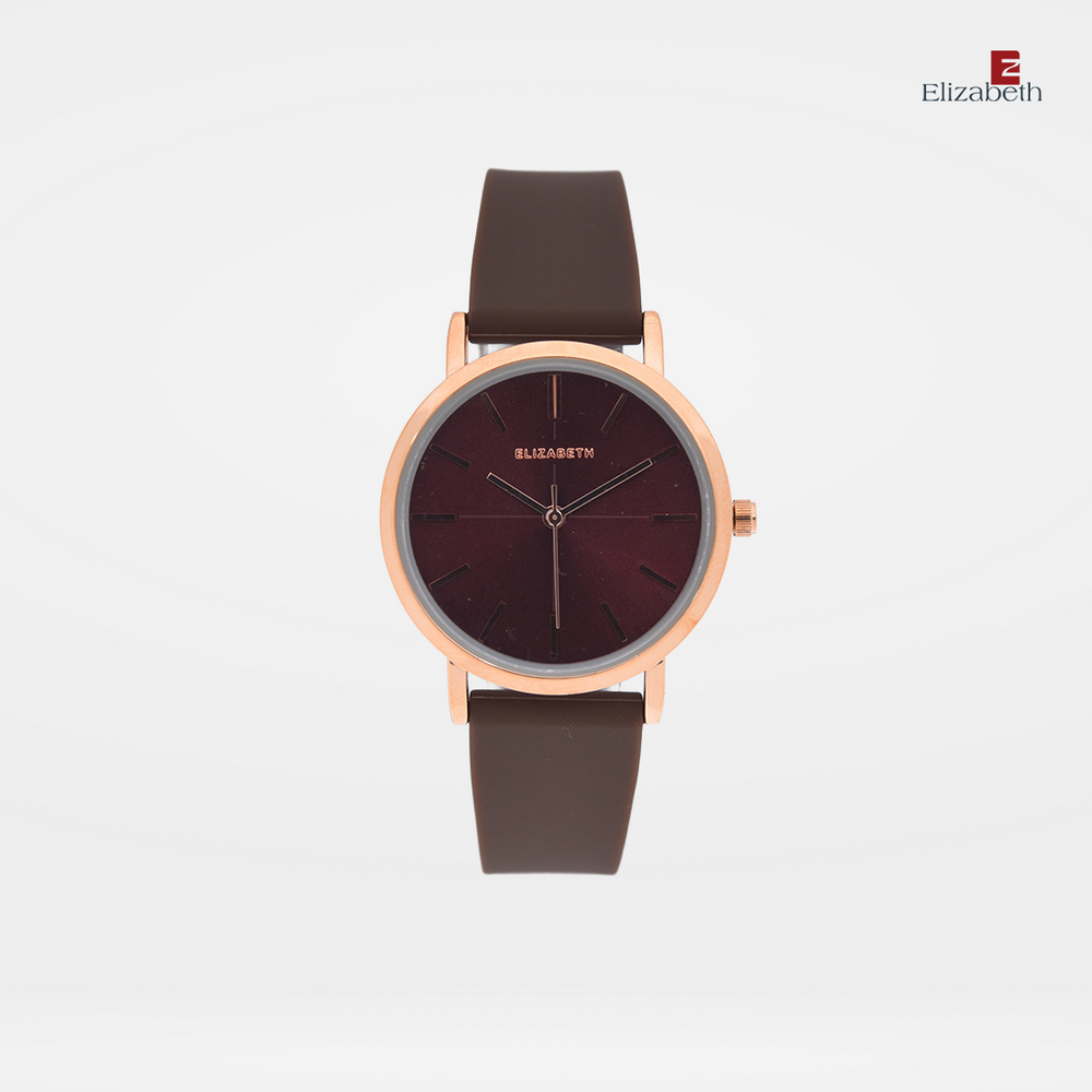Jam Tangan Wanita - Elizabeth | Rubber Strap 2206-0088