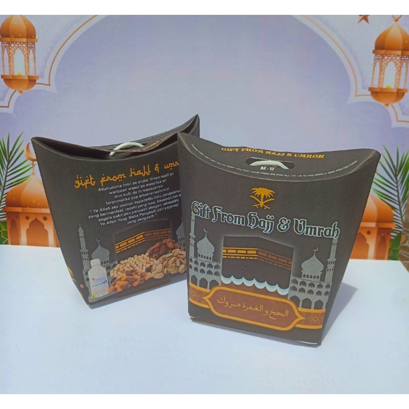 

Tas dus teng-teng souvenir haji umroh isi 50pcs