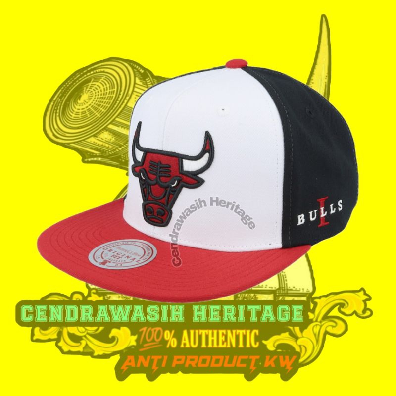 Mitchell and Ness Chicago Bulls NBA Core I Bulls Snapback 100% Authentic