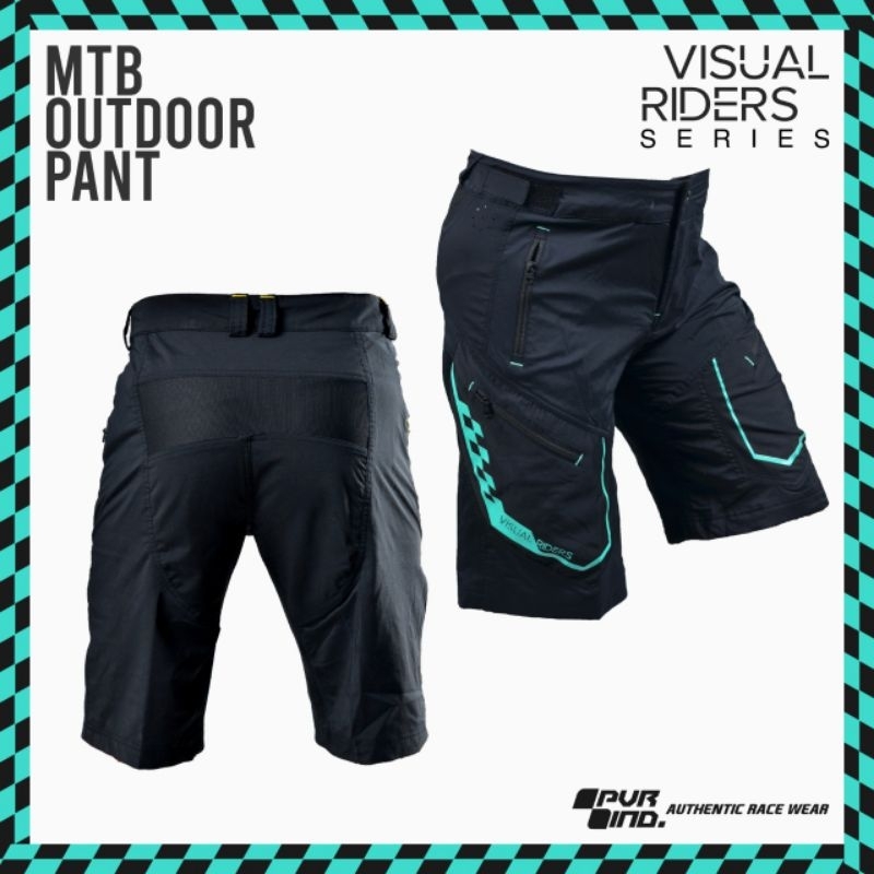 Celana MTB Celana Pendek Celana Outdoor PVR ind Tosca Visual Riders 313