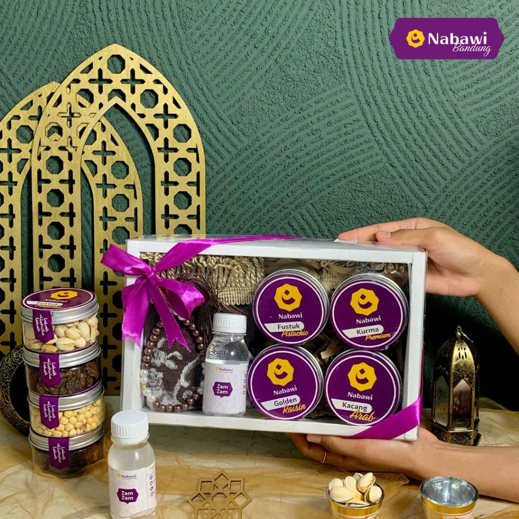 

Ssl09 Hampers Gift Hajj Premium Oleh Oleh Haji dan Umroh Khas Arab 6in1 Souvenir Oleh Oleh Haji