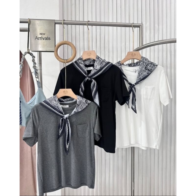 NEW  KAOS SYAL WARNA ABU TUA