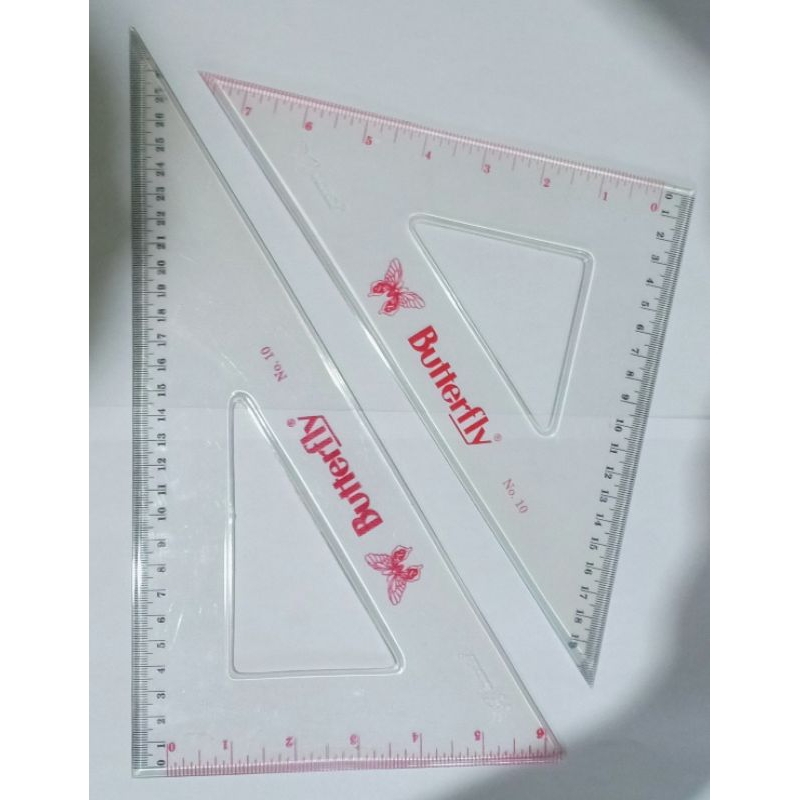 

penggaris segitiga besar butterfly no.8