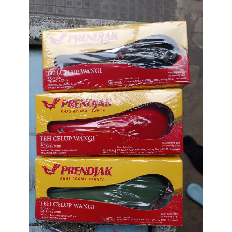 

Teh celup prendjak isi 25 kantong BONUS SENDOK CANTIK