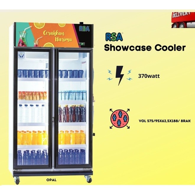 RSA OPAL SHOWCASE 2 PINTU OPAL / Showcase 2 Pintu Opal RSA/Opal-RSA