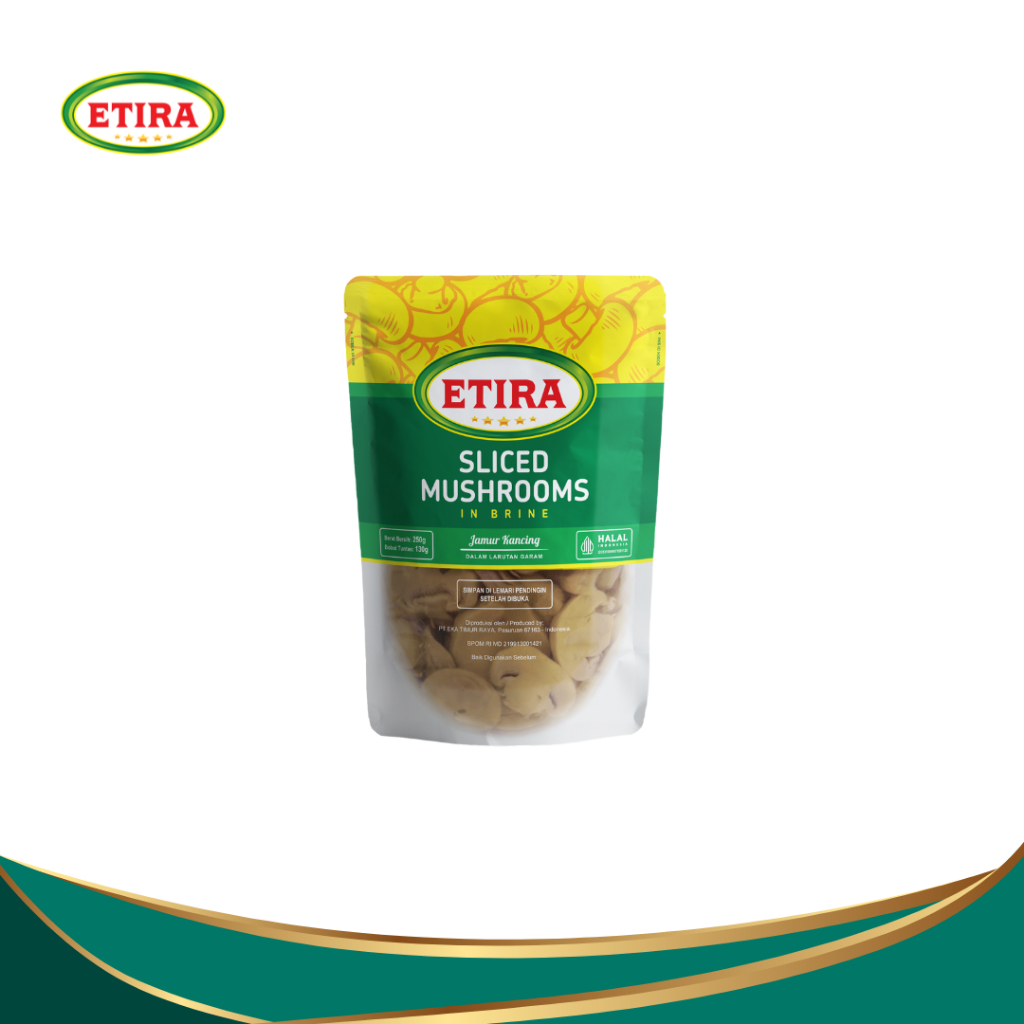 

Jamur Etira Pouch Slice 250gram