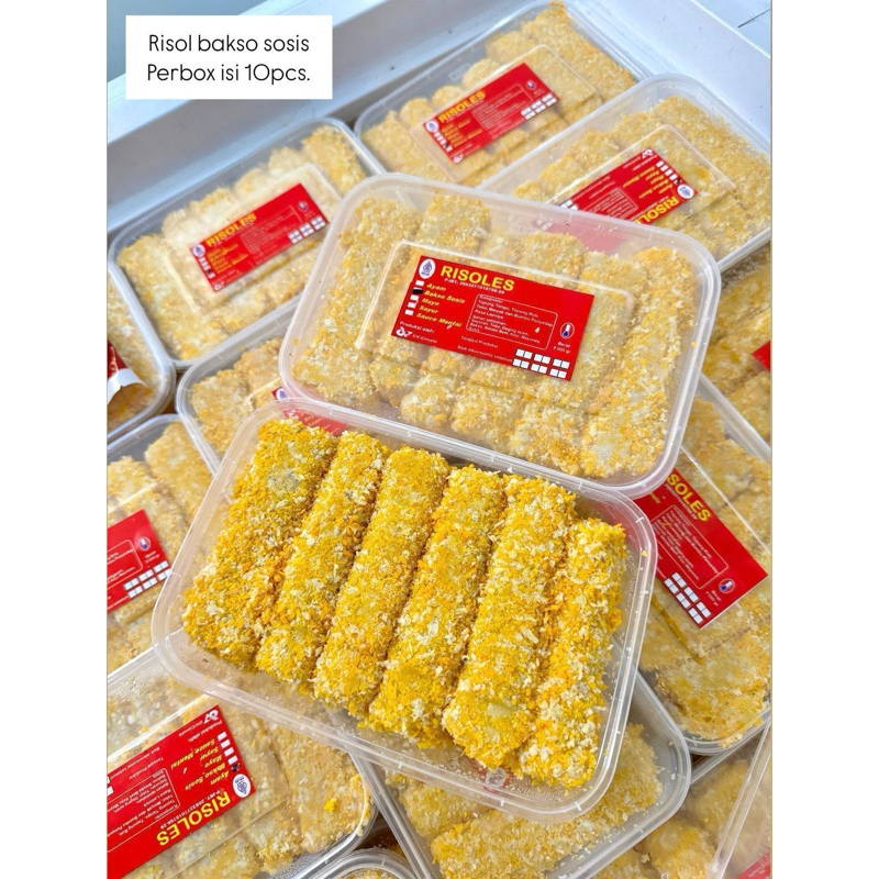 

RISOL BAKSO SOSIS ISI 10PCS
