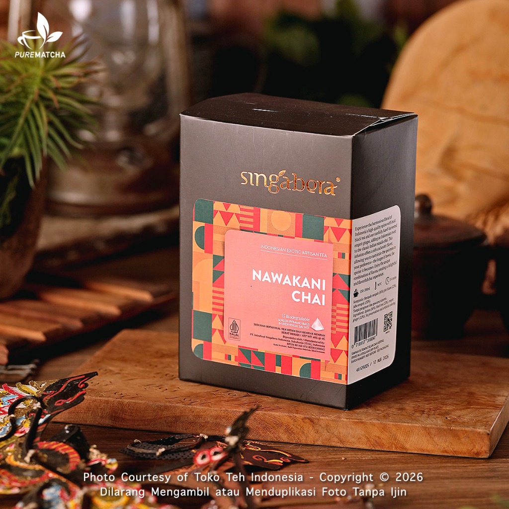 

Singabera Nakawani Chai - Kemasan Box isi 15tb Teh Singabera Premium Tea