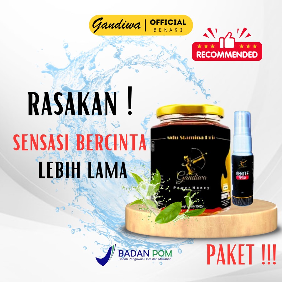 

VIRAL AMPUH Paket Gandiwa Manjur Madu & Spray Penambah Kebugaran Terbaik - PAKET GANDIWA