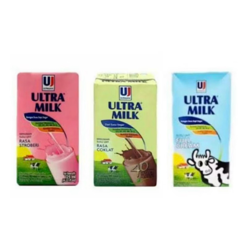 

Susu Ultra Milk UHT 125 ML