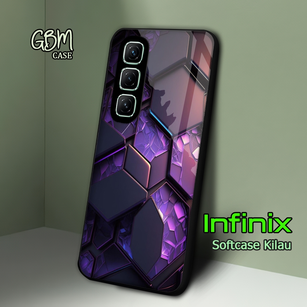 [GBM487] Softcase Glossy Kilau Infinix Hot 50 4G | Hot 50 5G | Hot 50 Pro | HOT 50 Pro Plus | Kesing