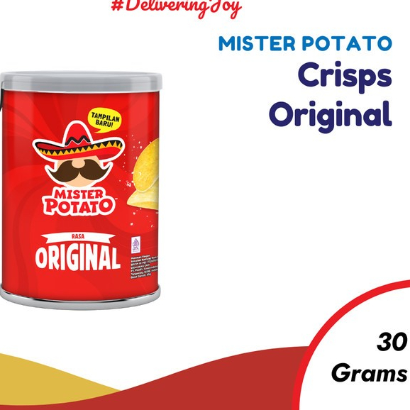 

Mister Potato Crisps Original 35 Gr