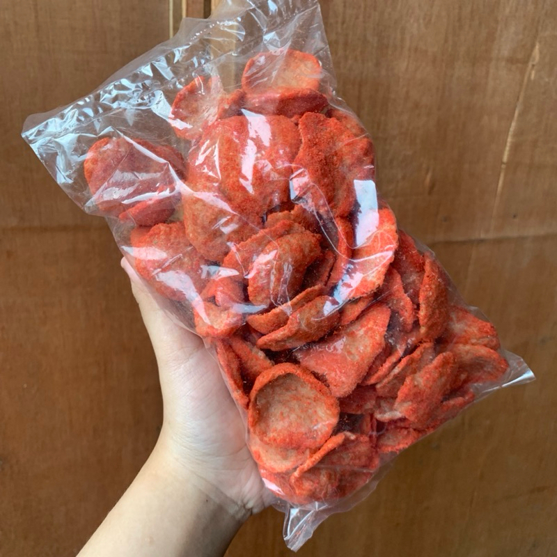 

[CAMILAN SERBA 10.000] Kerupuk Basreng pedas | Basren koin pedas asin | Basreng bundar