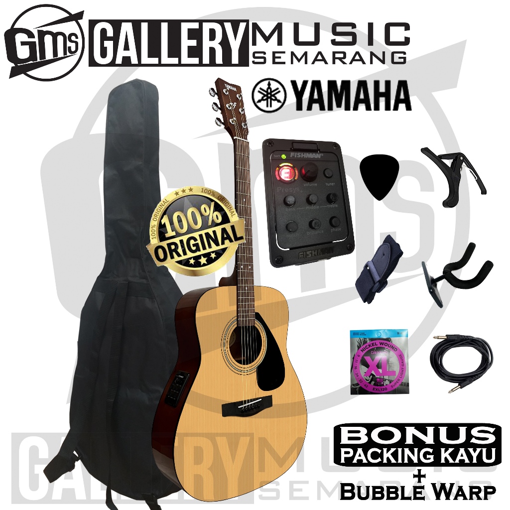 ORIGINAL Gitar Akustik Elektrik Yamaha F310 Original