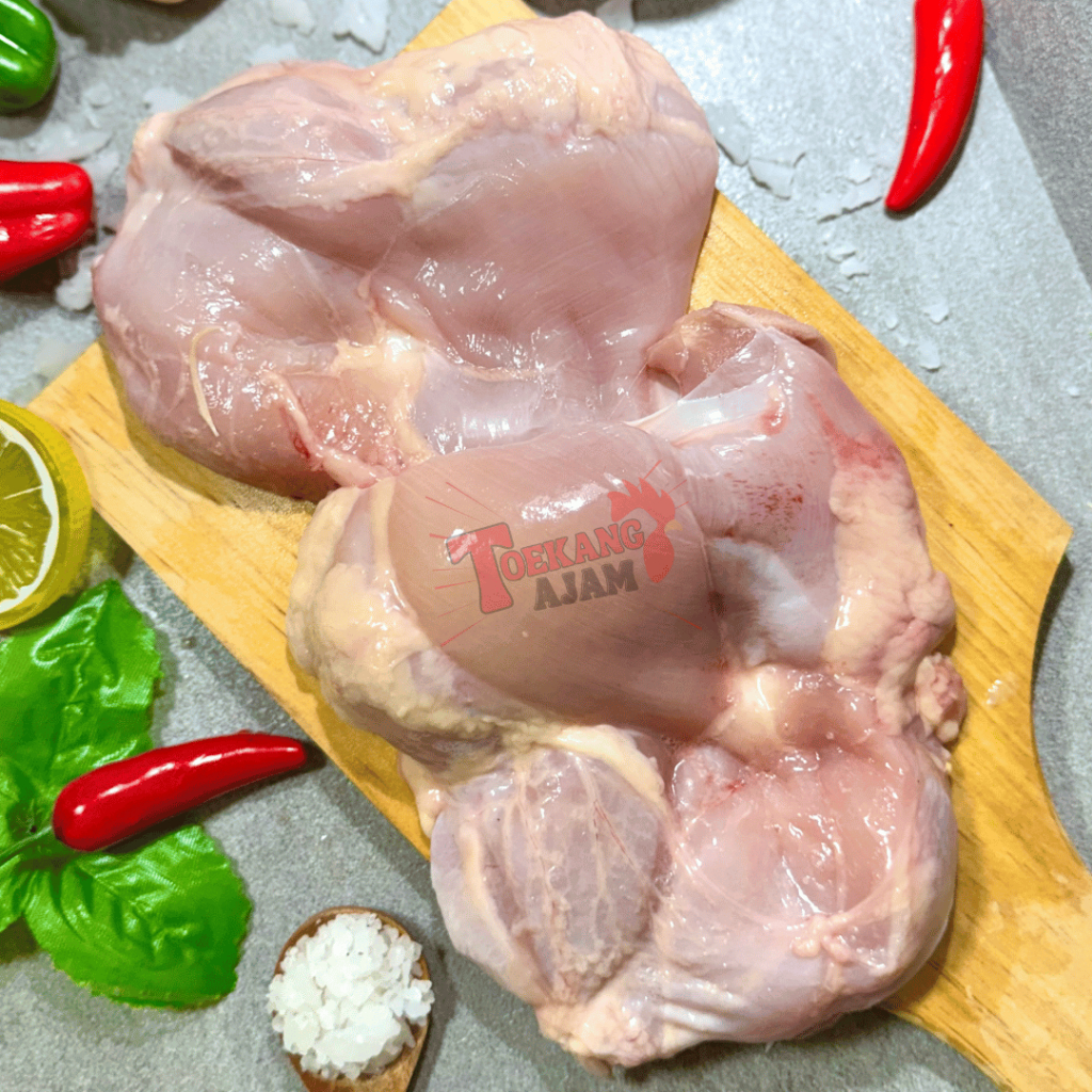 

Ay00! Paha Ayam Tanpa Tulang Tanpa Kulit / BLP / Skinless Boneless Leg / Fillet Paha