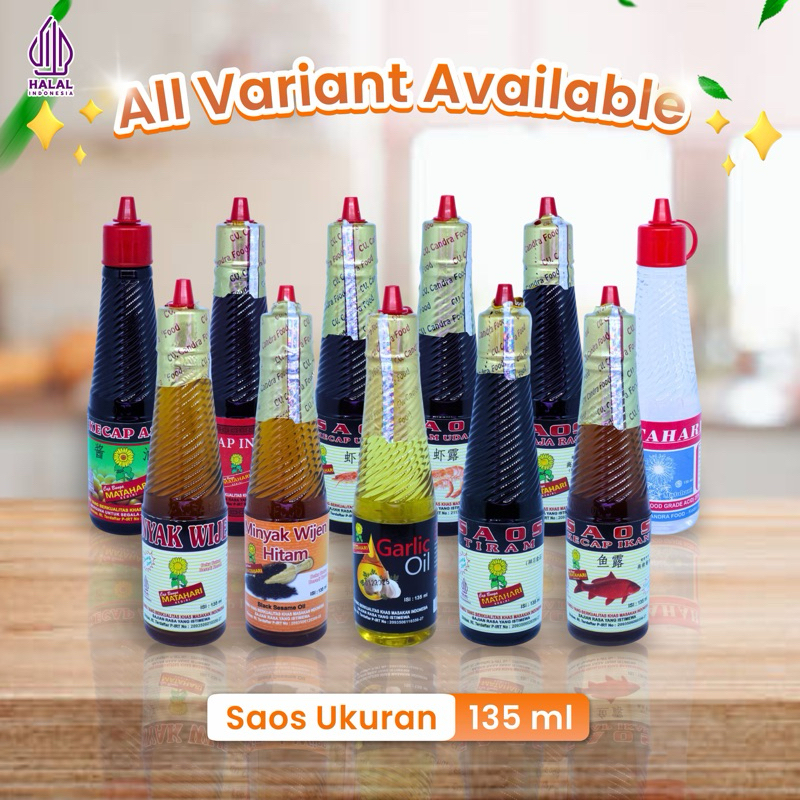 

Saos Bumbu , Saos Bumbu Dapur , Masakan , Seasoning , Bahan Makanan , CAP BUNGA MATAHARI 135ML