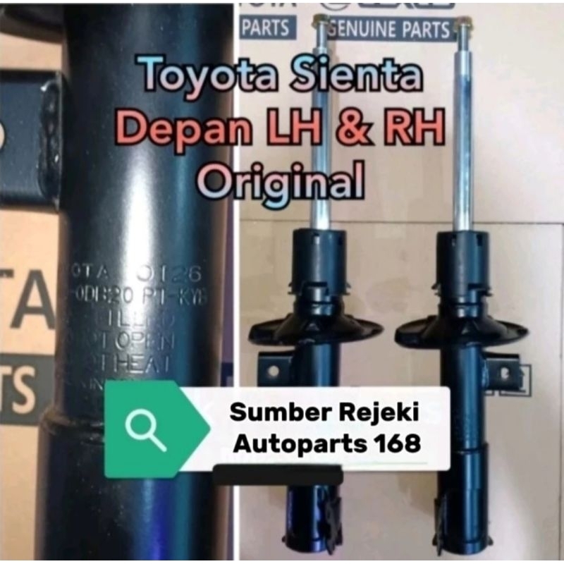 Shockbreaker depan Toyota Sienta
