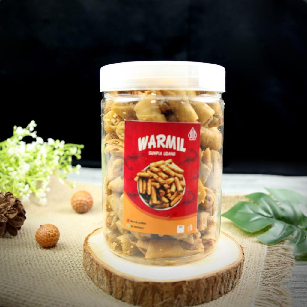 

Sumpiah Udang Renyah 350gr – Snack Tradisional Isi Abon Udang