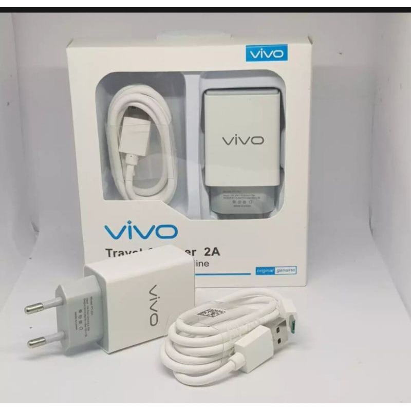 PROMO  Charger Vivo Micro USB 2A Vivo Hp Y91 Y20 Y12 Y53 Y55 Y71 Y81 Y83 Y11 Y95 Y3 Y91C Y15 Casan K
