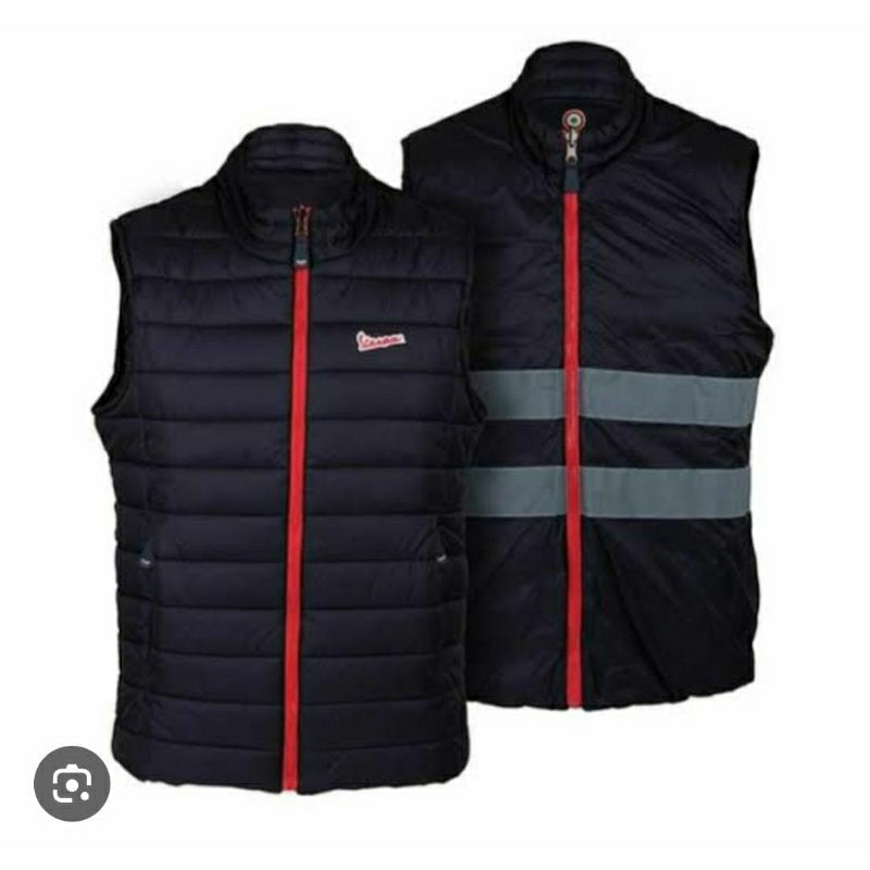 vest navy vespa