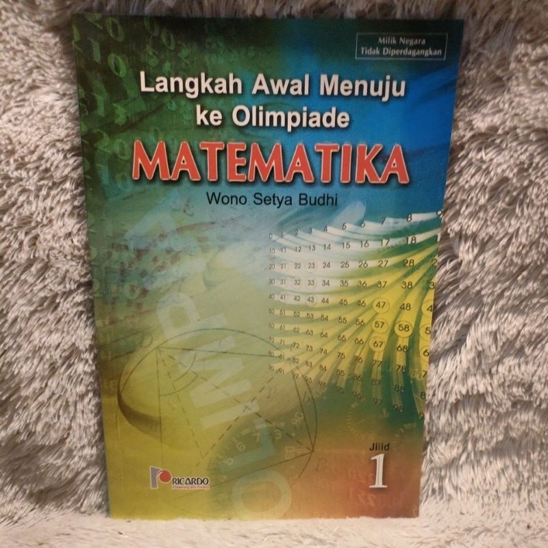 langkah awal menuju ke olimpiade matematika jilid 1