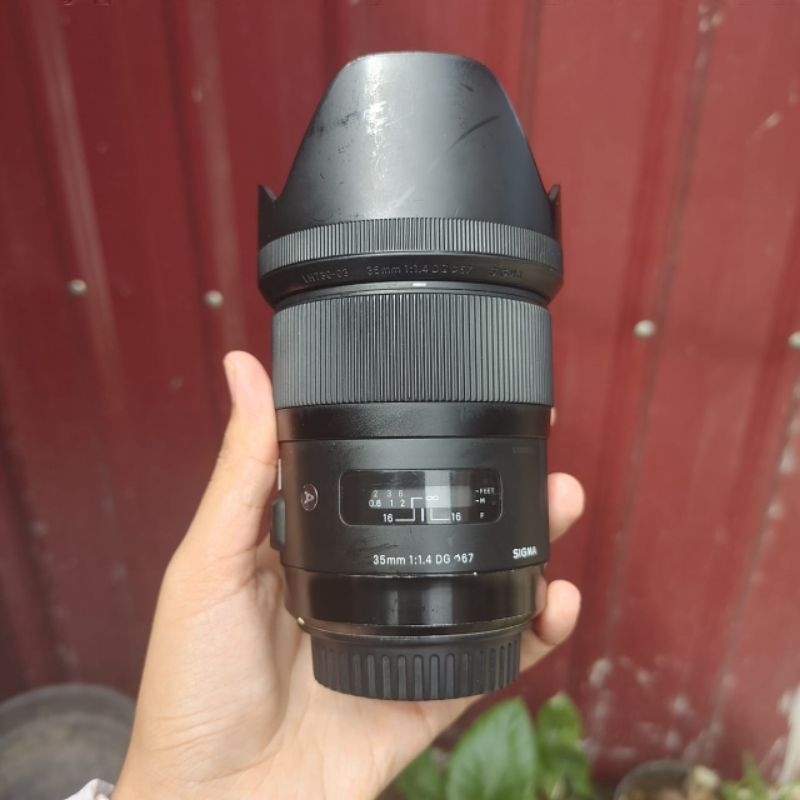 Lensa 35mm f1.4 sigma art Canon