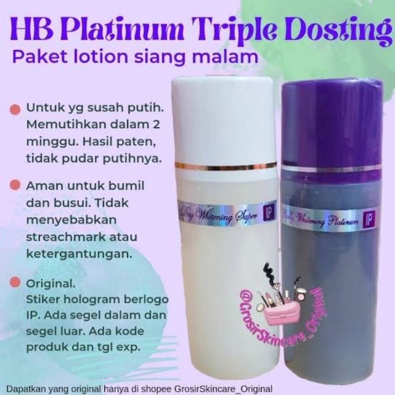 ECER BISA COD HB WHITENING IPUNG/HB DAY WHITENING IPUNG/HB TRIPEL PLATINUM IPUNG