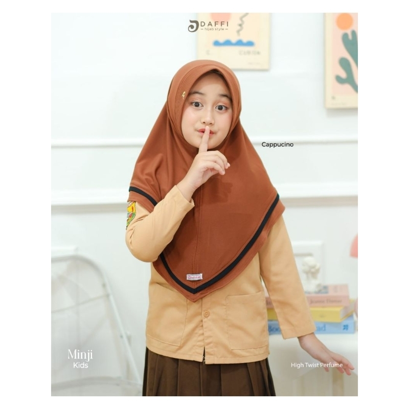 MINJI KIDS Ori by DAFFI Hijab // hijab anak sekolah