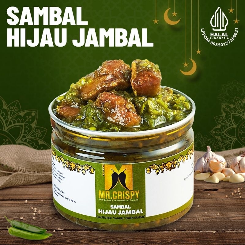 

SAMBAL HIJAU JAMBAL MR CRISPY