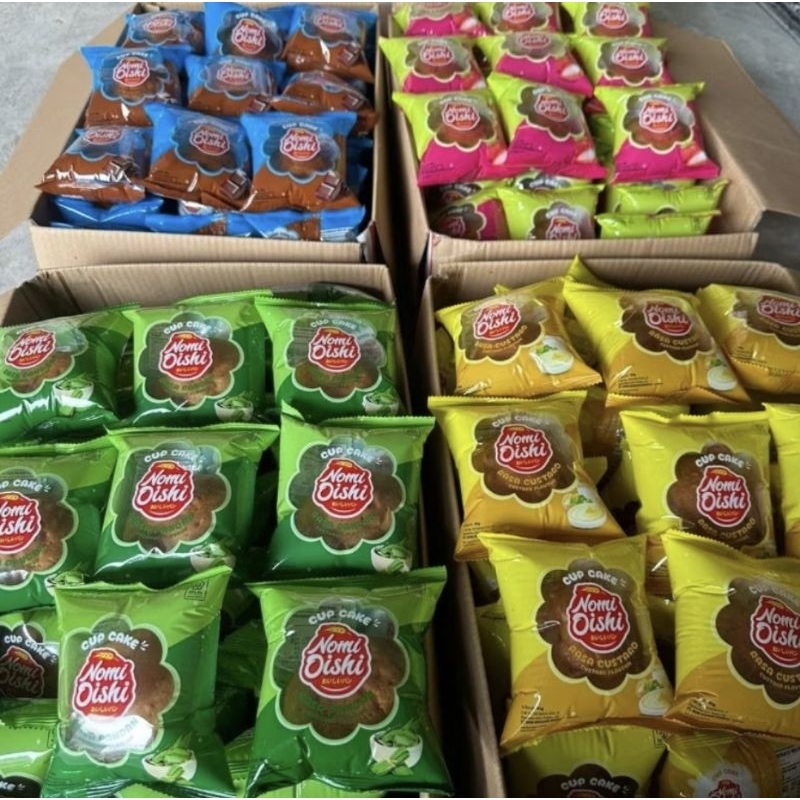 

Oishi cup kek 1 karton 60 pcs bisa mix varian