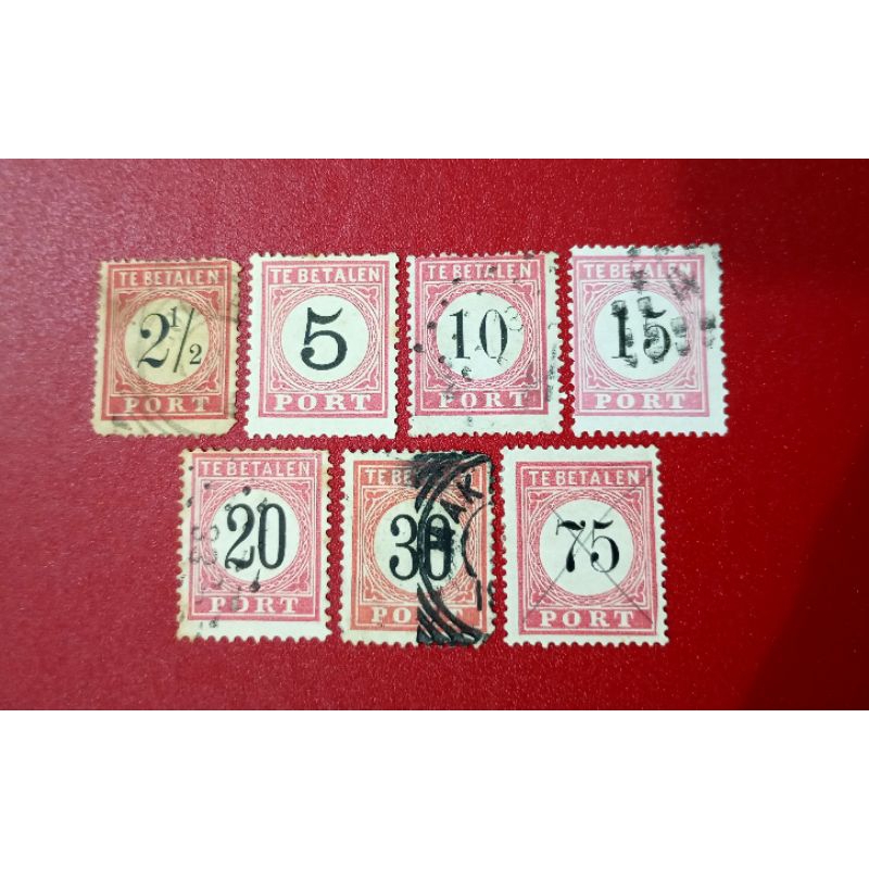 

PRANGKO NED INDIE PORTO ANGKA HITAM 1882 - 1888