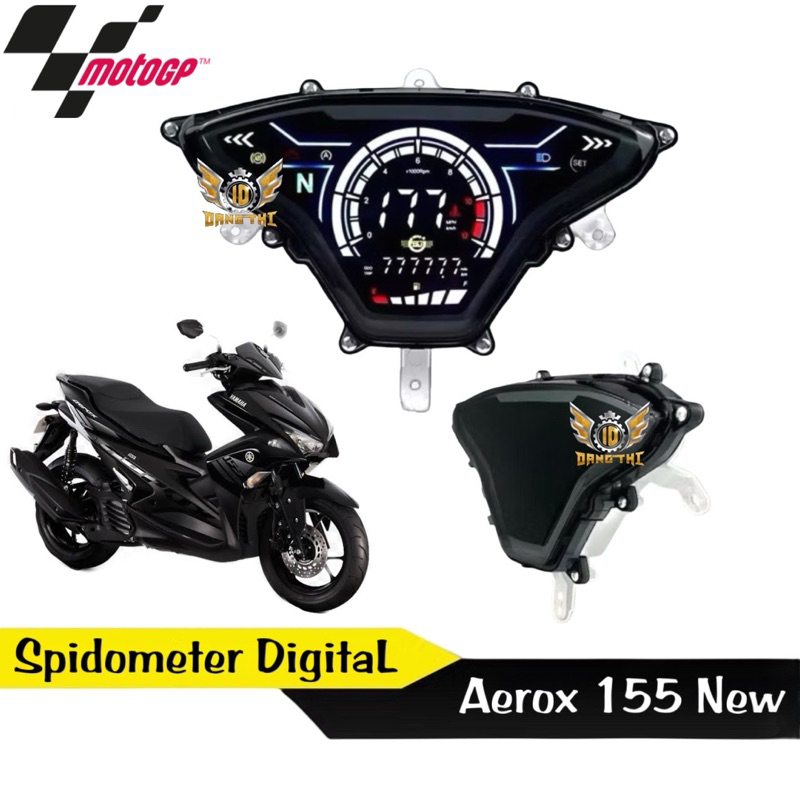 Speedometer Digital Led Yamaha Aerox New 155 ABS Garansi 1 Tahun