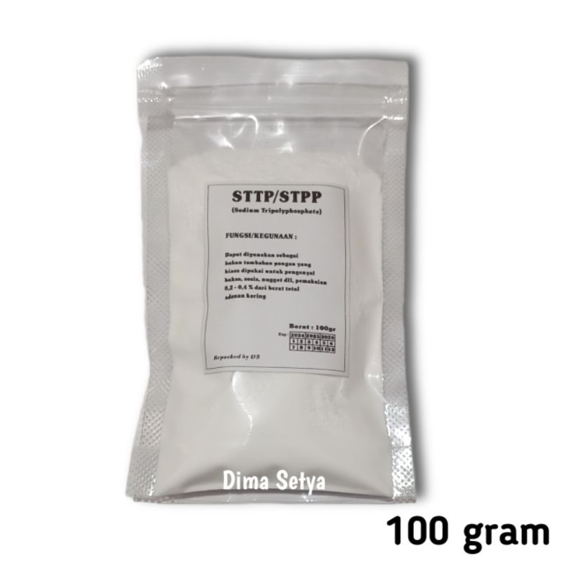 

STTP/STPP (sodium tripolyphosphate) tepung pengenyal bakso 100 gram